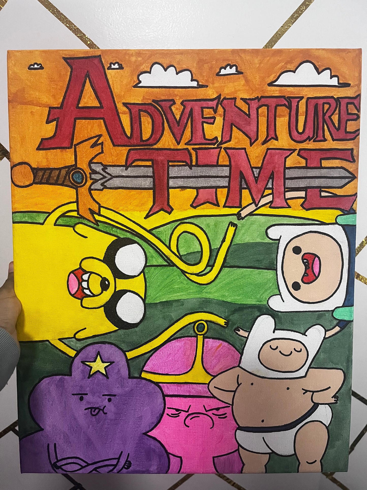 Custom Adventure Time Painting