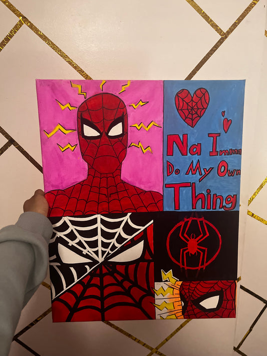Custom Spider-Man painting