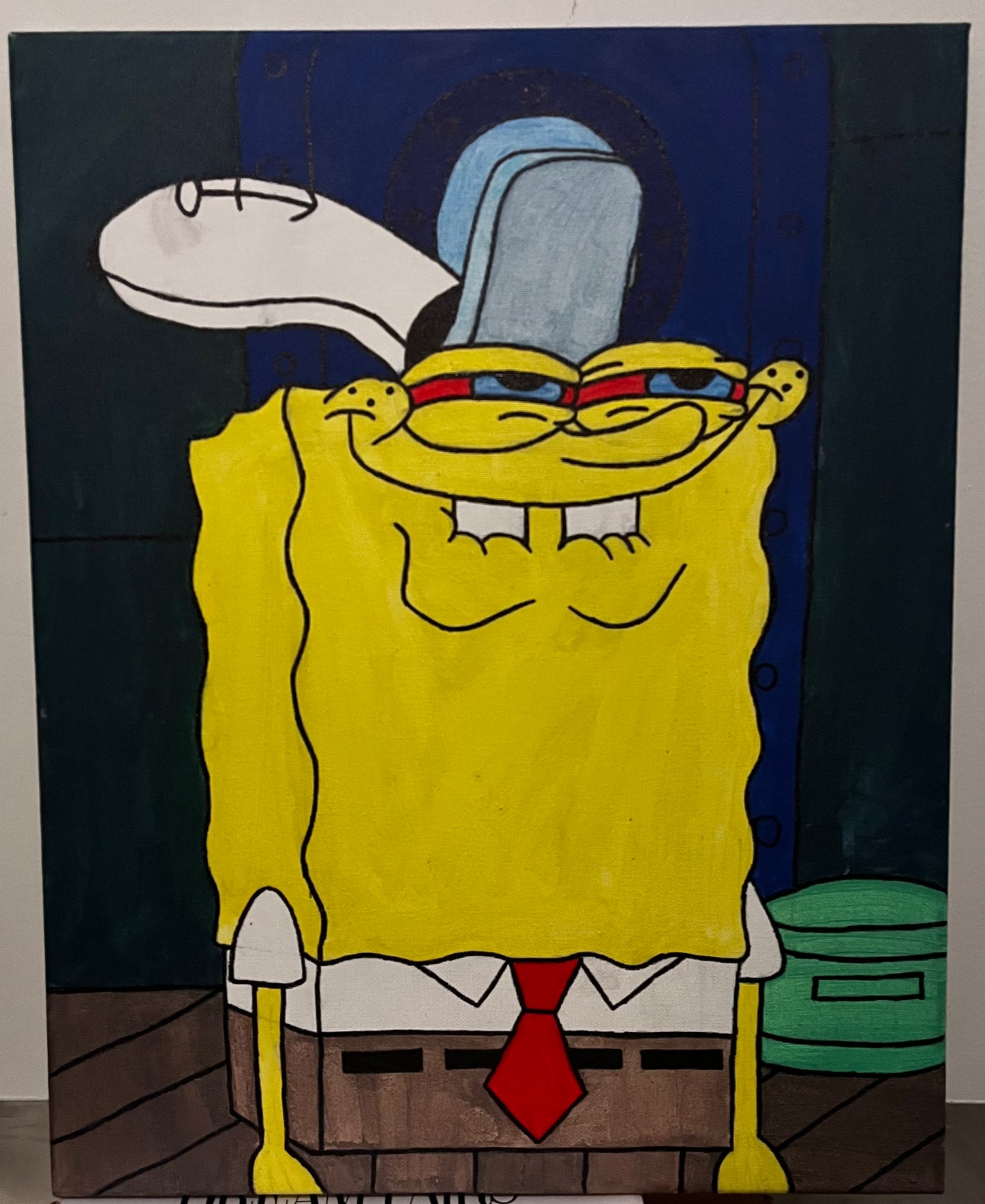 Custom High SpongeBob Painting
