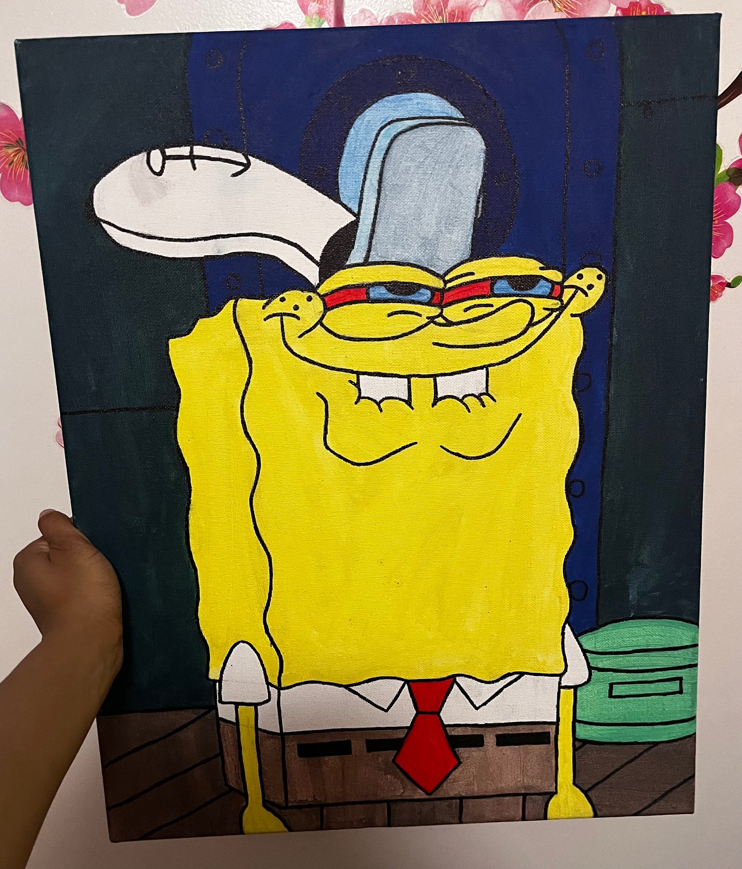 Custom High SpongeBob Painting