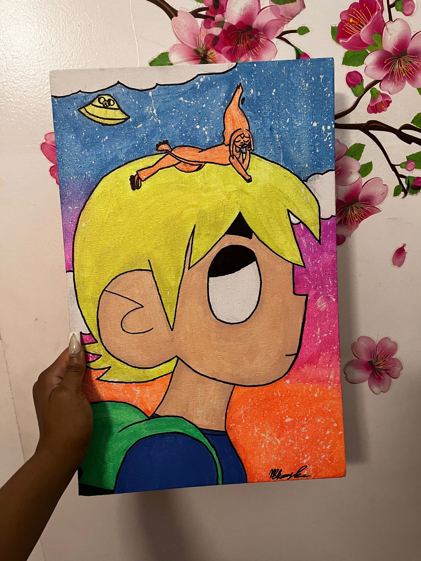 Custom adventure, time, painting