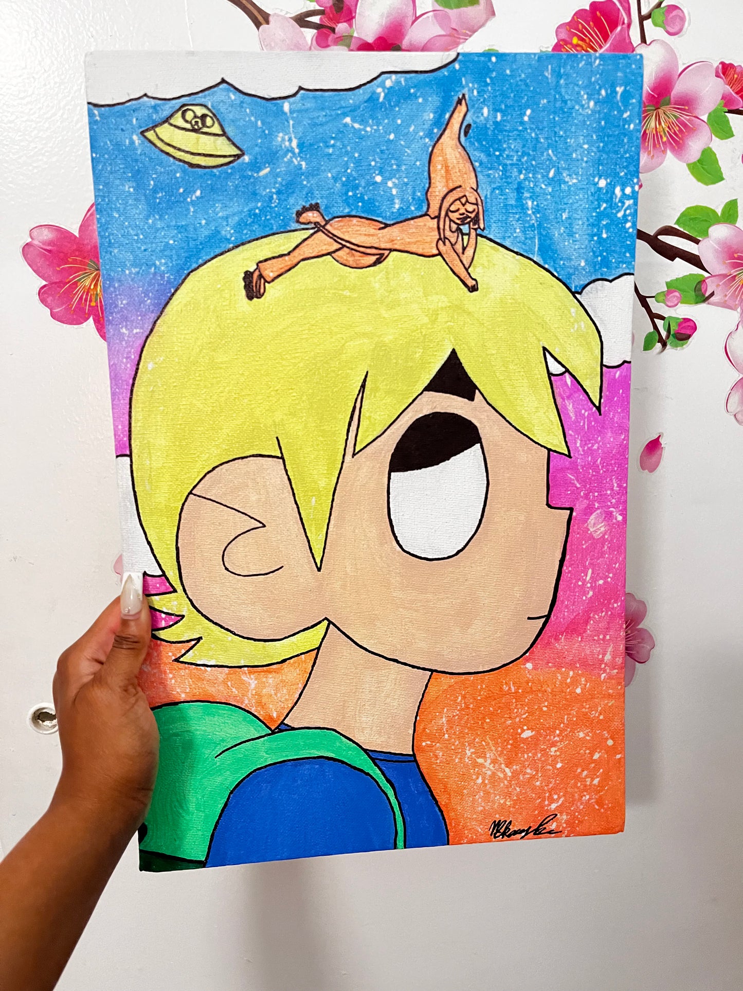 Custom adventure, time, painting