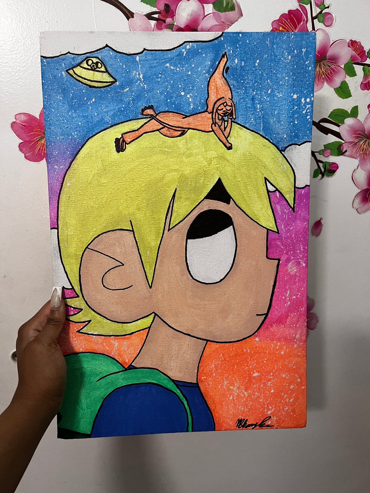 Custom adventure, time, painting