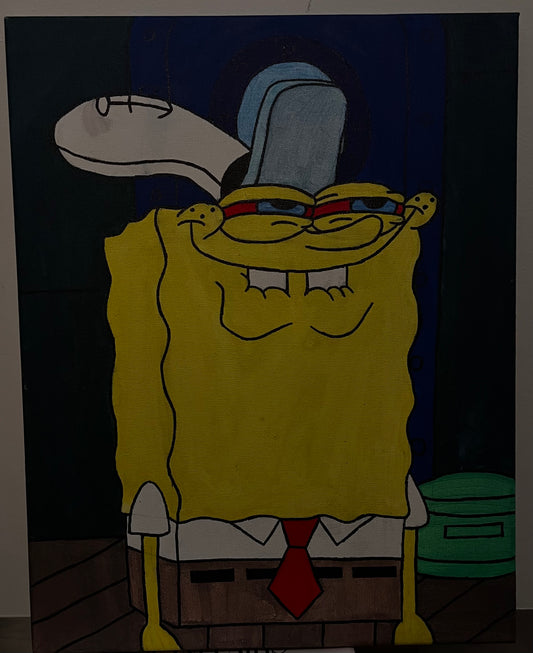 Custom High SpongeBob Painting